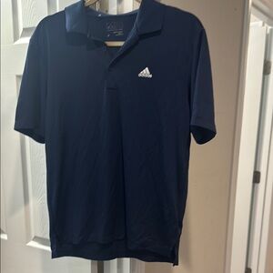 Adidas Men's Dark Blue Polo Shirt